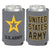 United States Army Star 12oz Can Cooler (Grey)