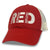 Remember Everyone Deployed Relaxed Twill Trucker Hat (Red)