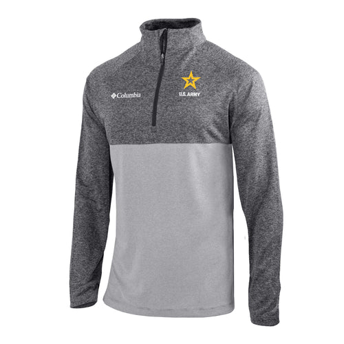 Army Star Columbia Rockin' It 1/4 Zip Pullover*