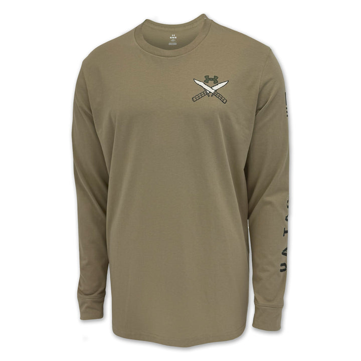 Under Armour Freedom Tac Division Long Sleeve T-Shirt (Tan)