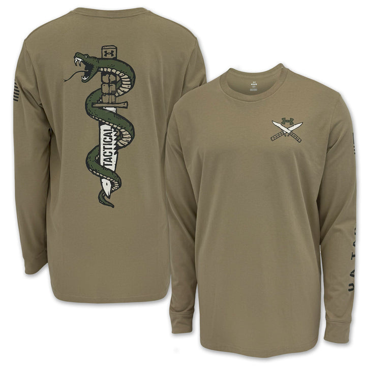 Under Armour Freedom Tac Division Long Sleeve T-Shirt (Tan)