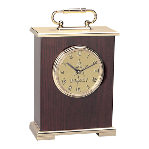 Army Star Le Grande Carriage Clock (Gold)