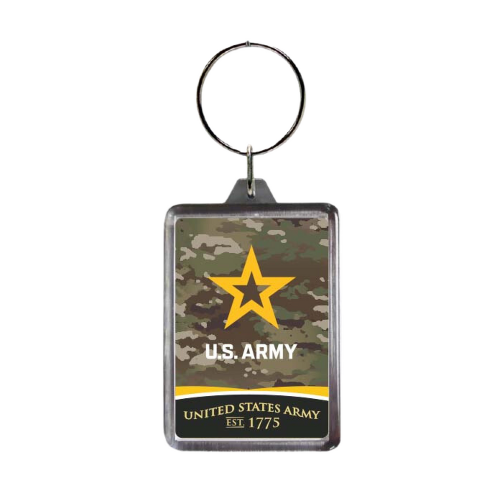 Army Star Key Chain (Camo)