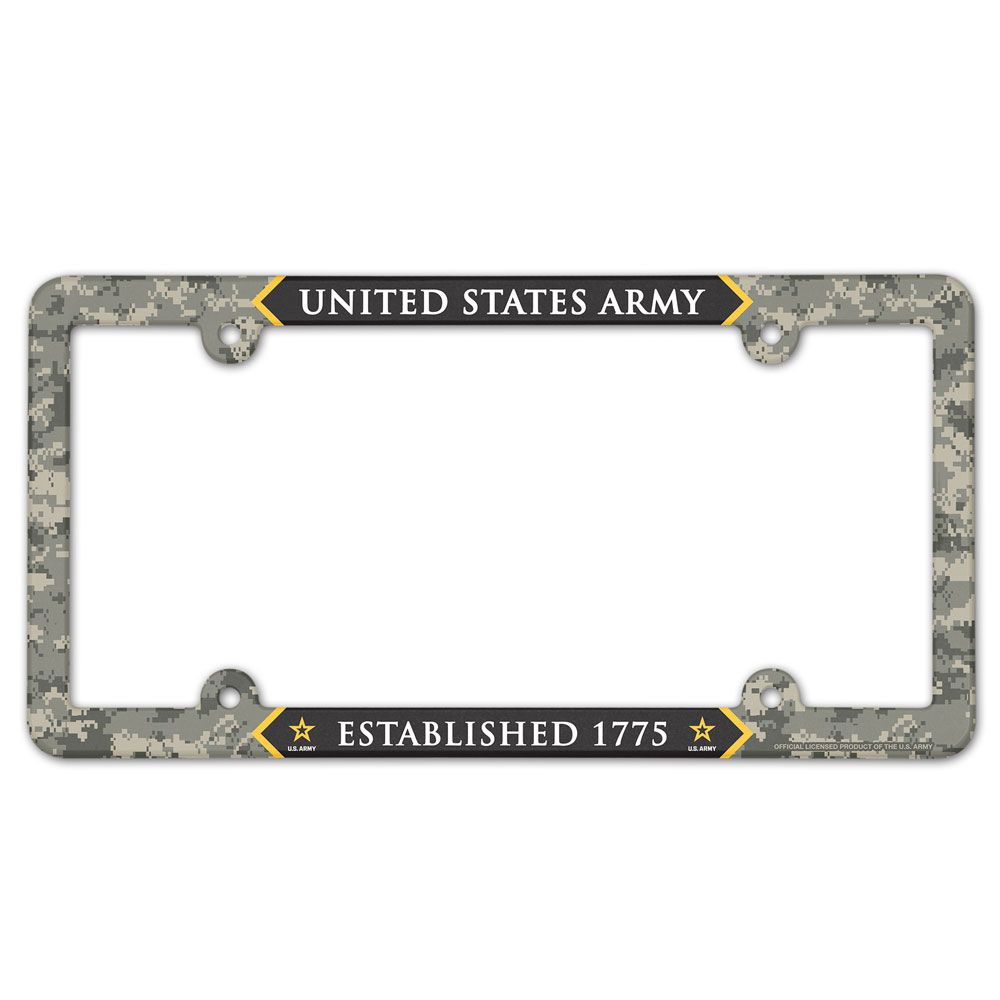 United States Army Digi Camo License Plate Frame