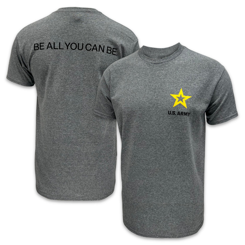 Army Be All You Can Be 2-Sided T-Shirt (Grey)