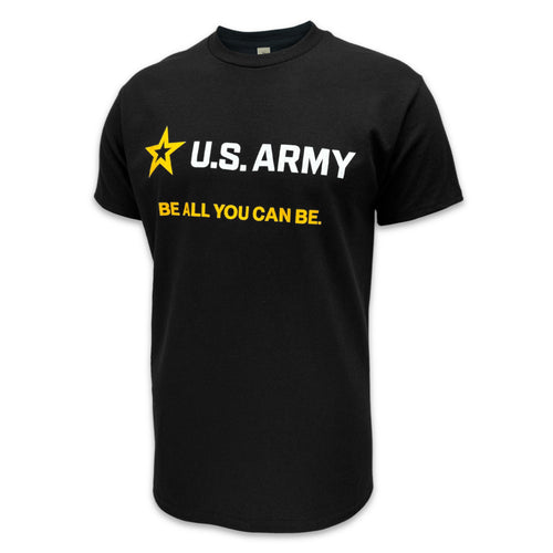 U.S. Army Be All You Can Be T-Shirt (Black)