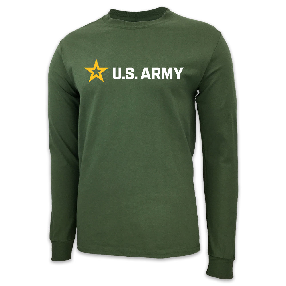 Army Star Full Chest Long Sleeve