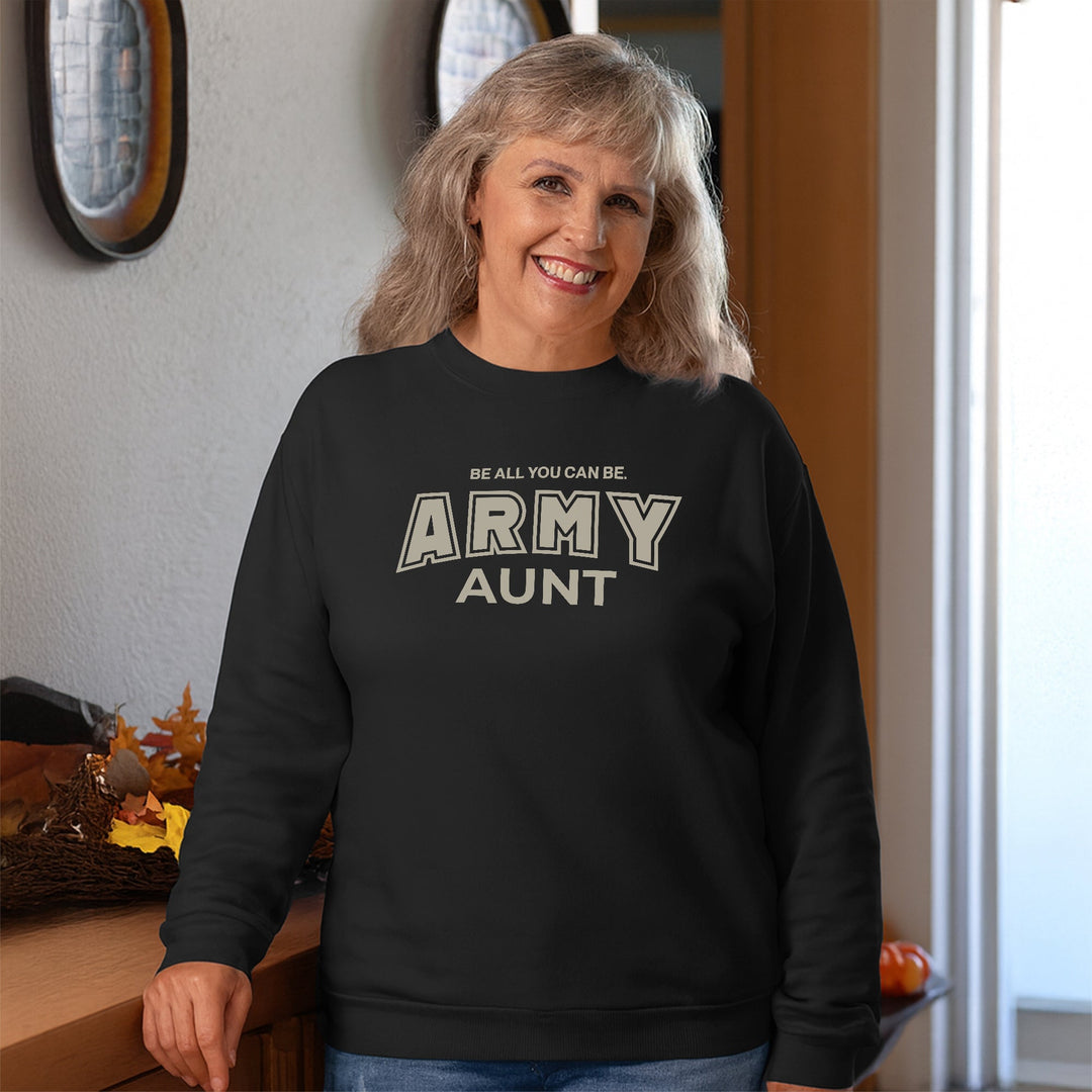Army Aunt Crewneck (Black)