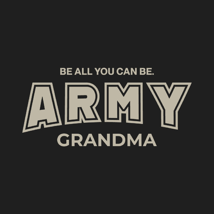 Army Grandma Crewneck (Black)