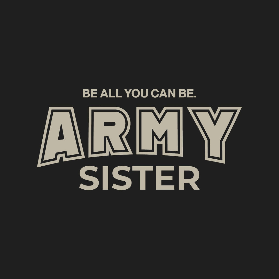 Army Sister Crewneck (Black)