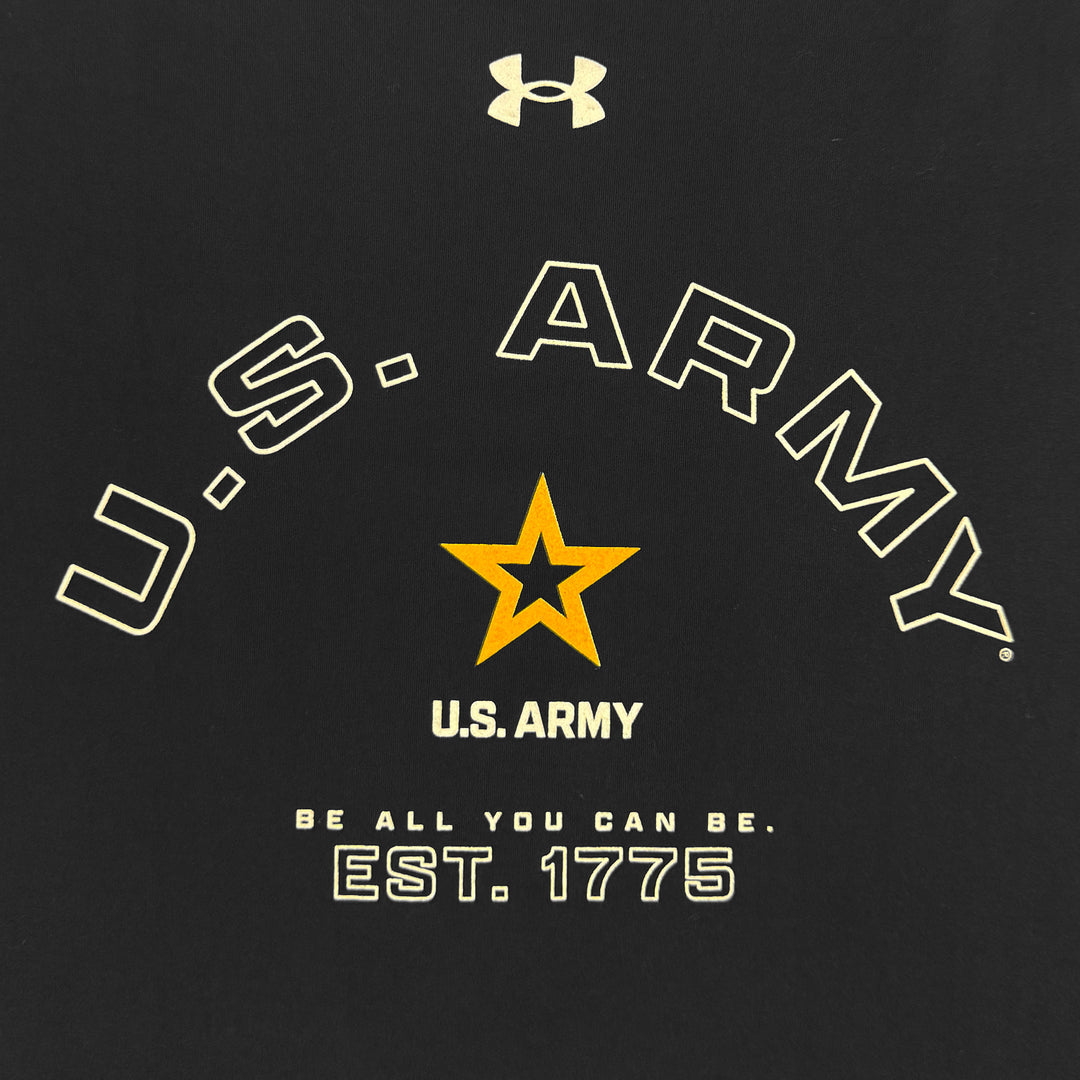 Army Under Armour Be All You Can Be Tech T-Shirt (Black)