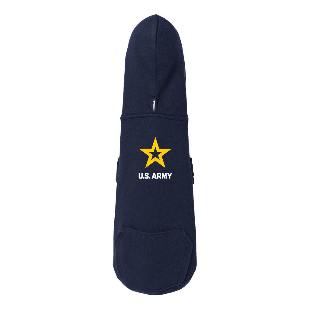 Army Star Dog Hoodie