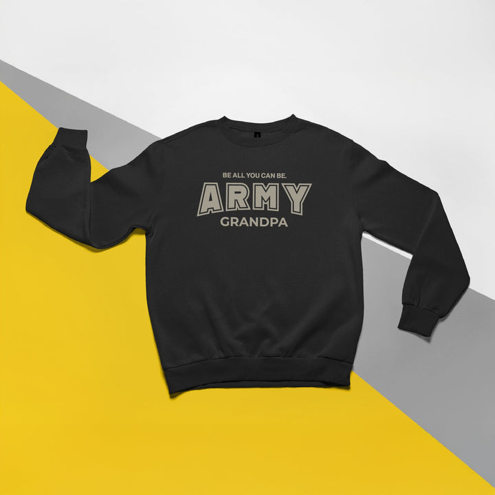 Army Grandpa Crewneck (Black)