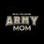 Army Mom Ladies T-Shirt (Black)