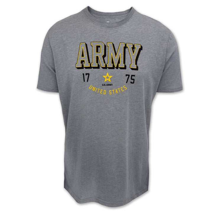 Army Under Armour 1775 Performance Cotton T-Shirt (Grey)