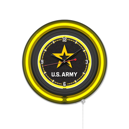 United States Army Double Neon Wall Clock*