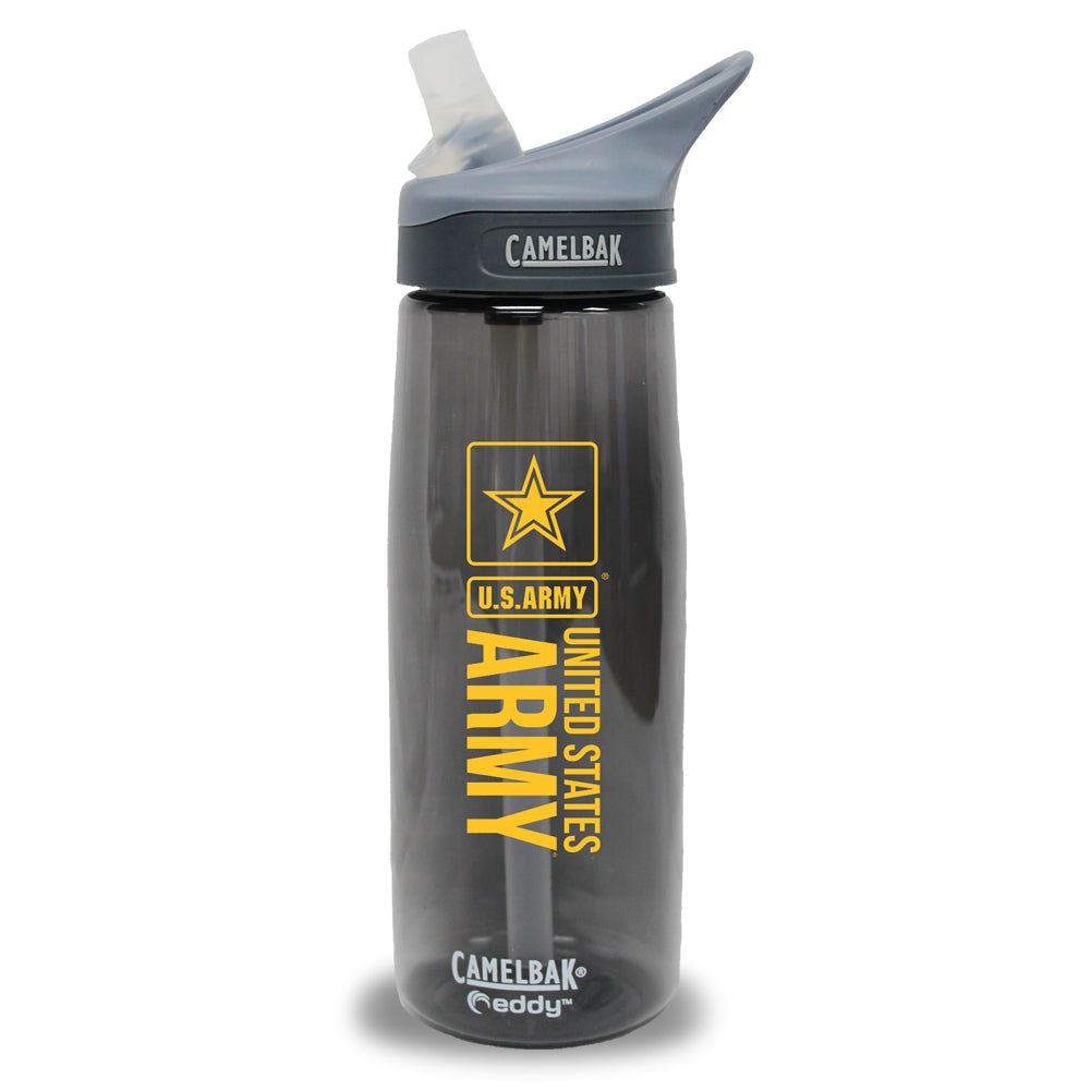 US Army Star Camelbak Water Bottle (Charcoal)