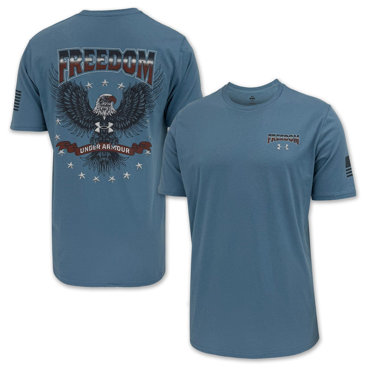 Under Armour Freedom Military Eagle T-Shirt (Blue)