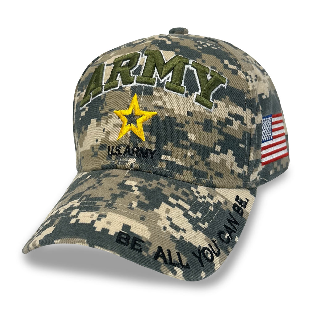 Army Star Digi Camo Hat (Camo)