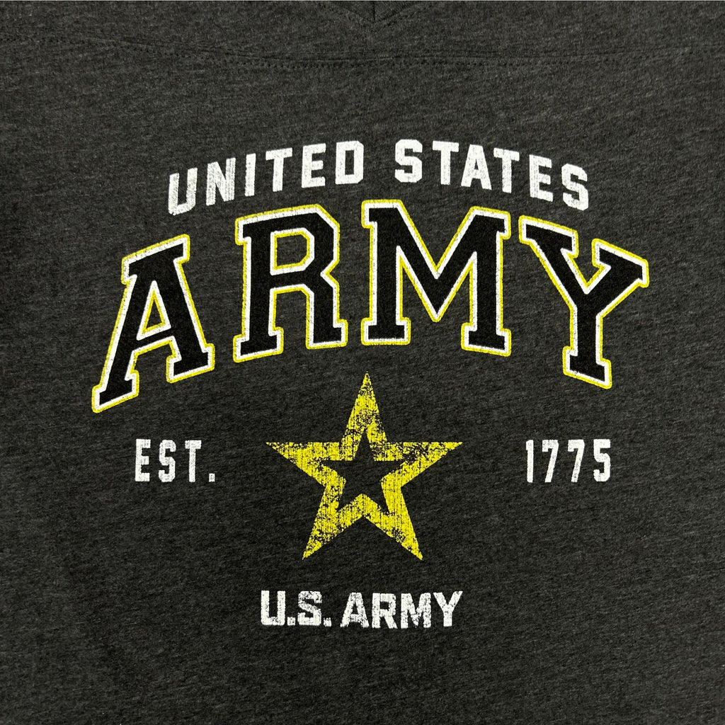 Army Ladies Star Est. 1775 T-Shirt (Black)