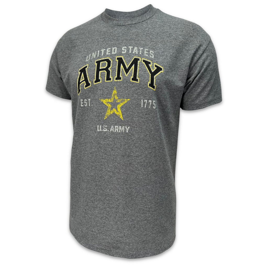 Army Star Est. 1775 T-Shirt (Grey)