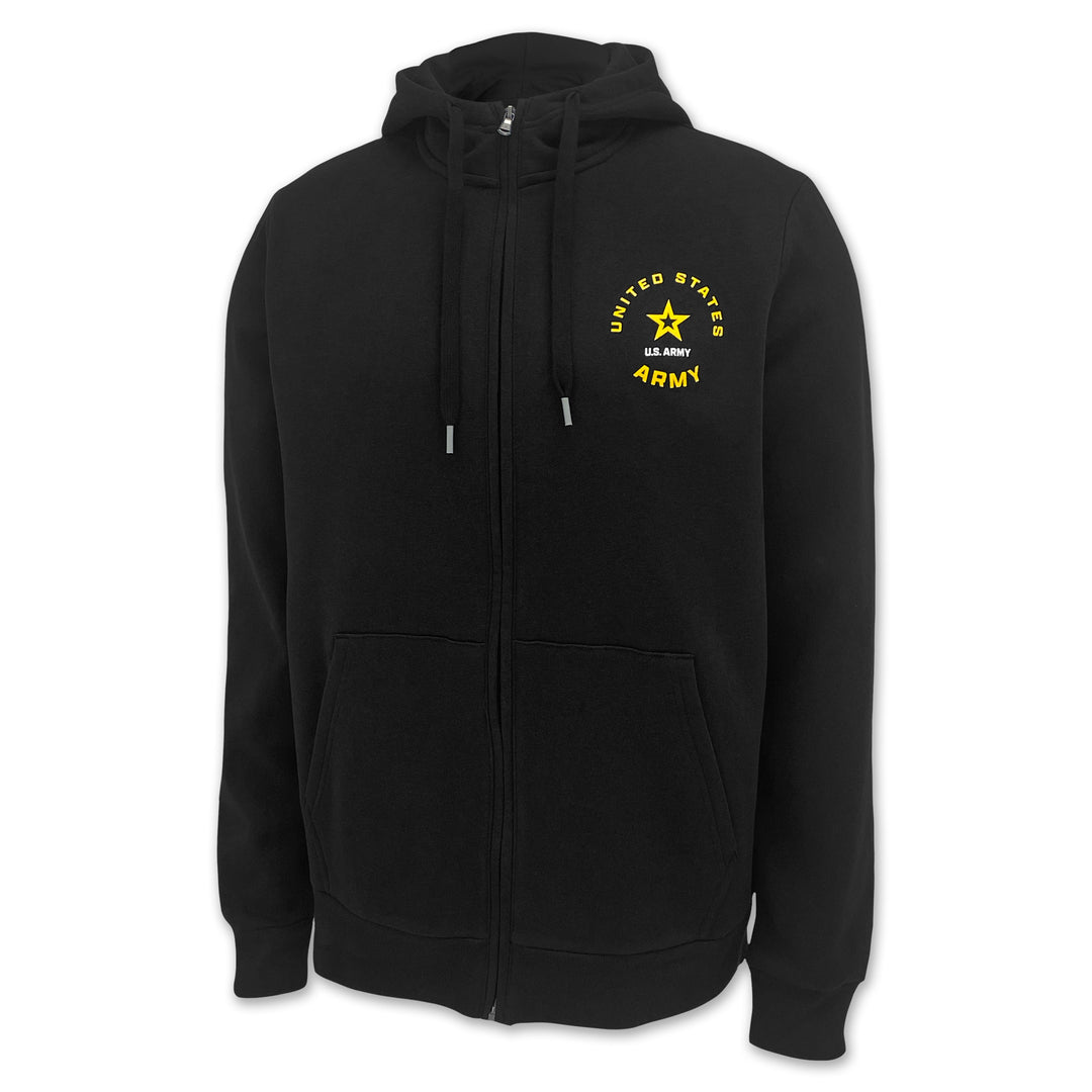 United States Army Star Rival Full Zip (Black)