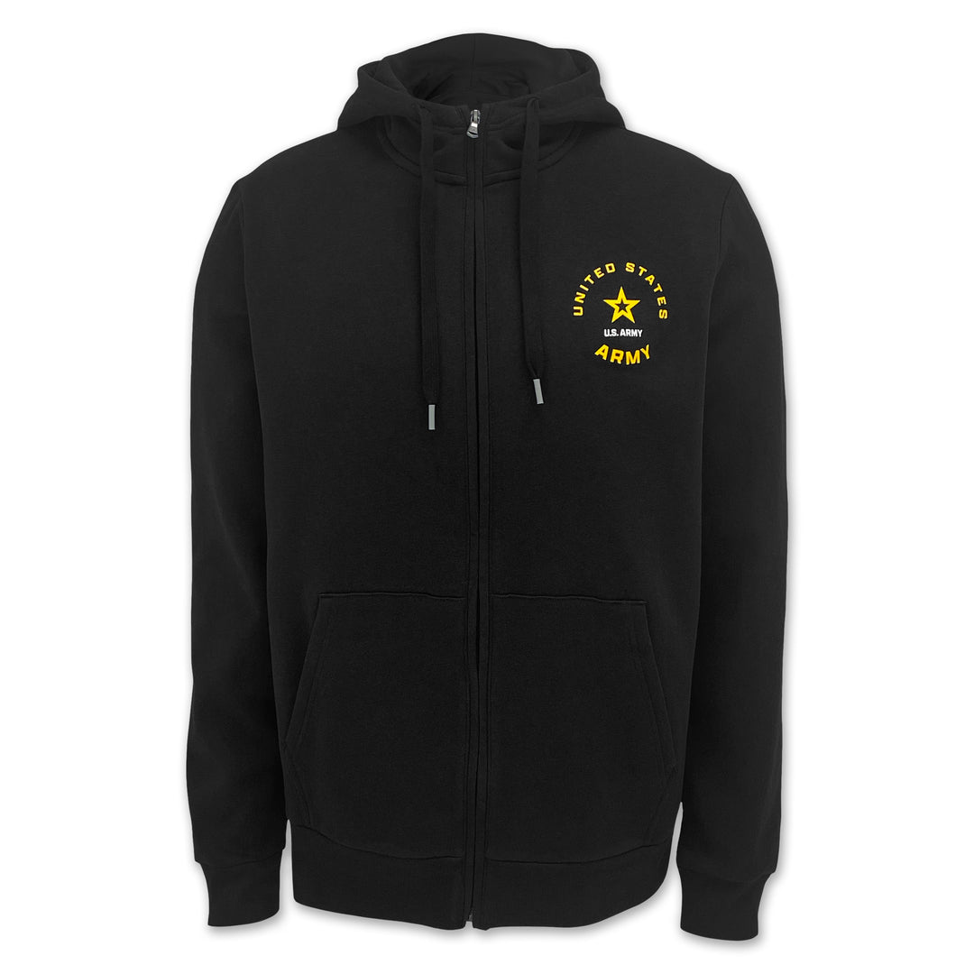 United States Army Star Rival Full Zip (Black)