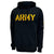 Army Star Tackle Twill Embroidered Fleece Hood (Black)