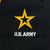 Army Star Tackle Twill Embroidered Fleece Hood (Black)