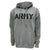 Army Star Tackle Twill Embroidered Fleece Hood (Grey)