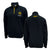 Army Star Tackle Twill Embroidered Fleece Quarter Zip (Black)