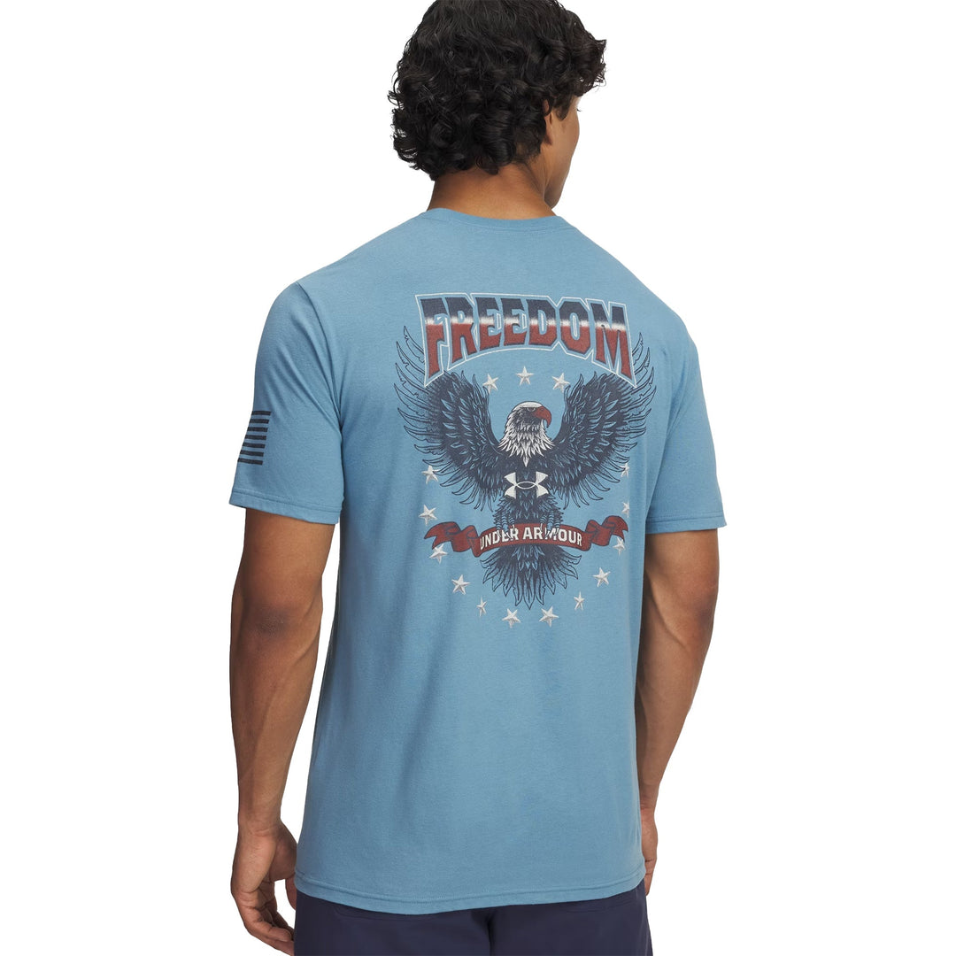 Under Armour Freedom Military Eagle T-Shirt (Blue)