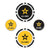 Army Star Golf Ball Markers (Set of Four)