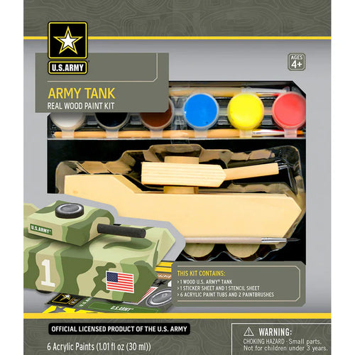 U.S. Army Tank Wood Paint Kit