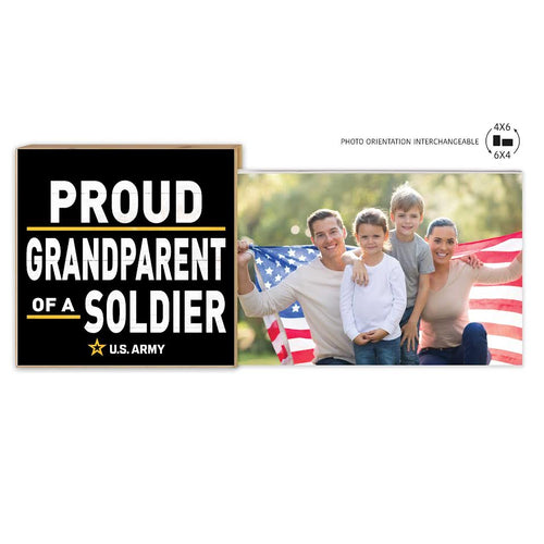 Army Floating Picture Frame Military Proud Grandparent