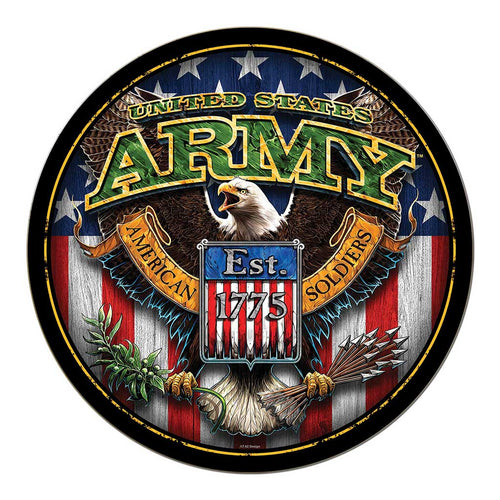 United States Army Fighting Eagle Sign (12x12)