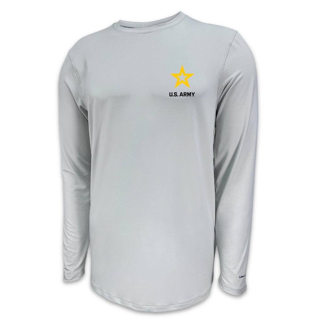 Army Aruba Performance Longsleeve T-Shirt (Aluminium)
