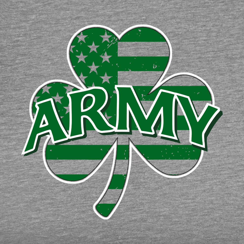 Army Shamrock Long Sleeve T-Shirt