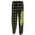 Army 2C Flannel Pants (Black/Gold)