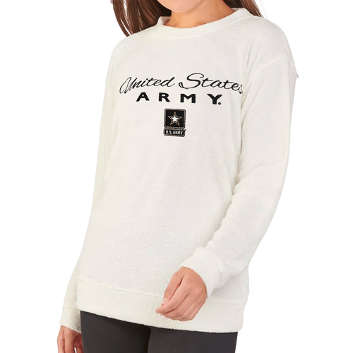 United States Army Star Oversized Cozy Crew (Oatmeal)