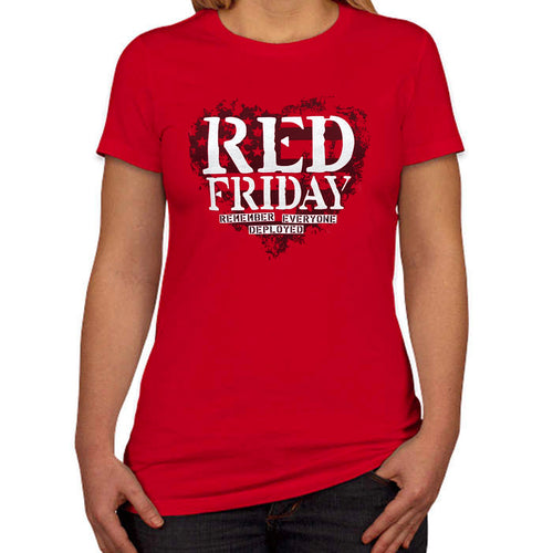 R.E.D. Friday Under Armour Performance Cotton T-Shirt (Red)