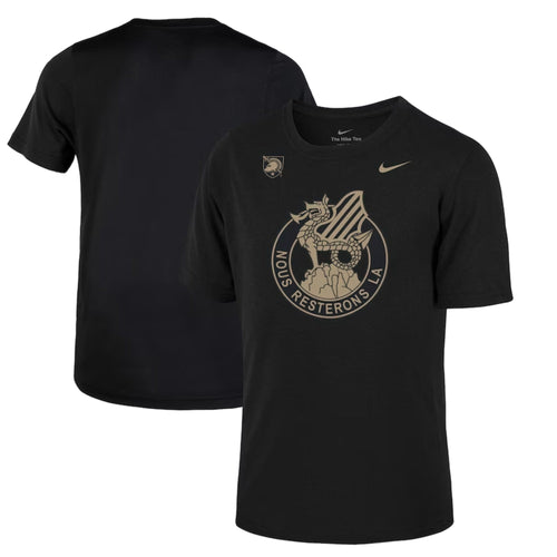 Army Nike 2023 Rivalry Nous Resterons LA Cotton T-Shirt (Black)