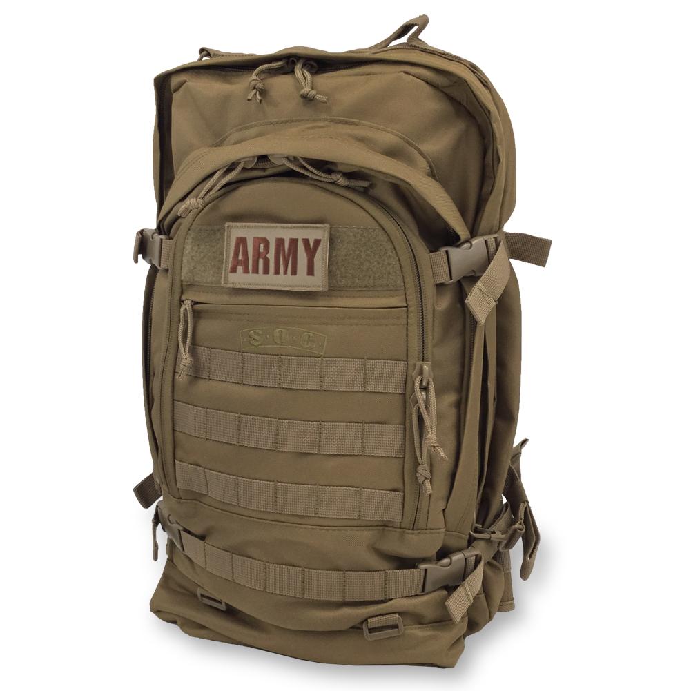 ARMY S.O.C. BUGOUT BAG (COYOTE BROWN)