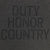 ARMY UNDER ARMOUR DUTY HONOR COUNTRY TECH T-SHIRT (CHARCOAL) 8