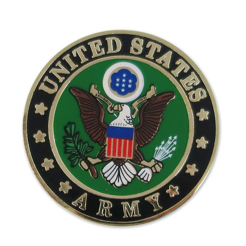 UNITED STATES ARMY CIRCLE SEAL LAPEL PIN